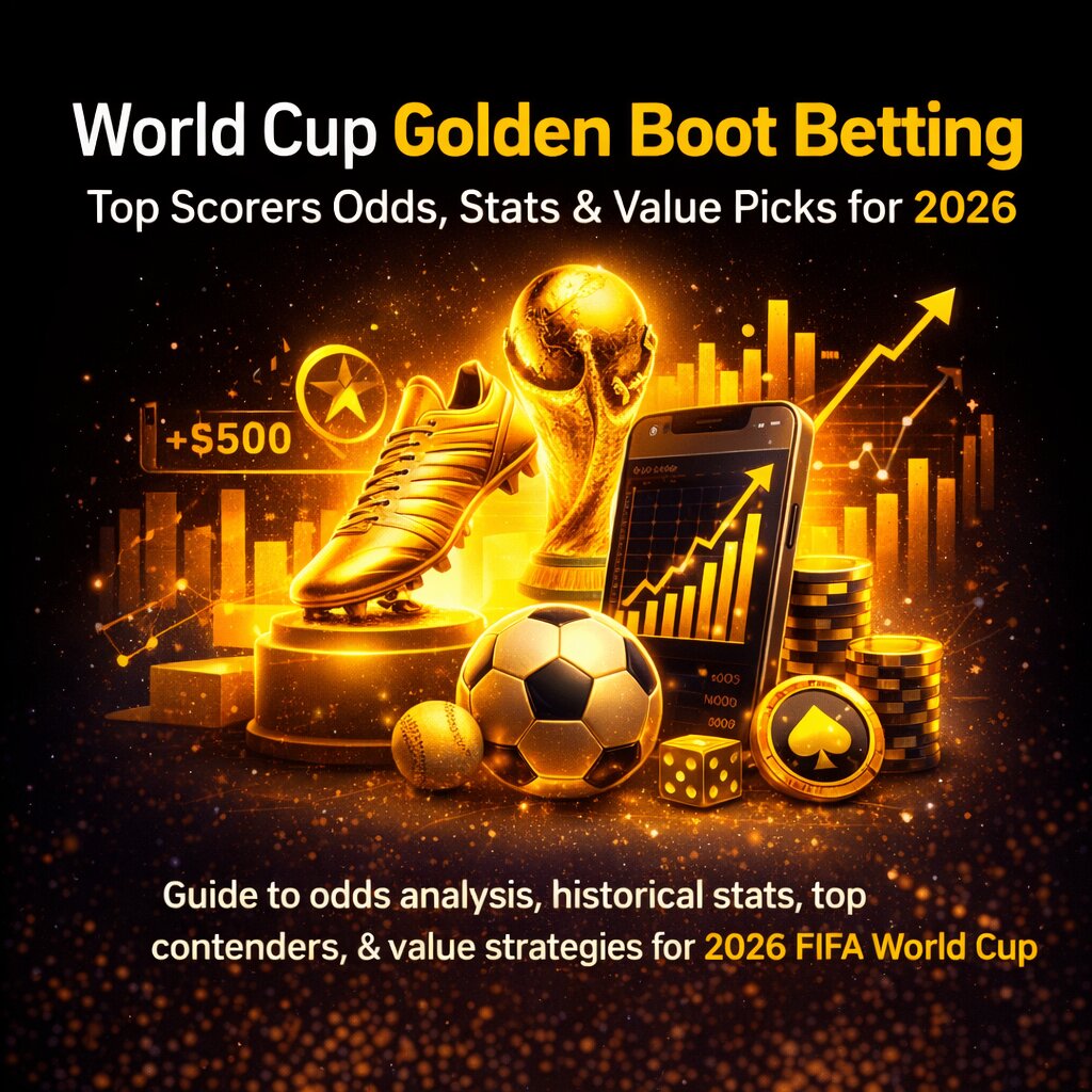  World Cup Golden Boot Betting: Top Scorers Odds, Stats & Value Picks for 2026